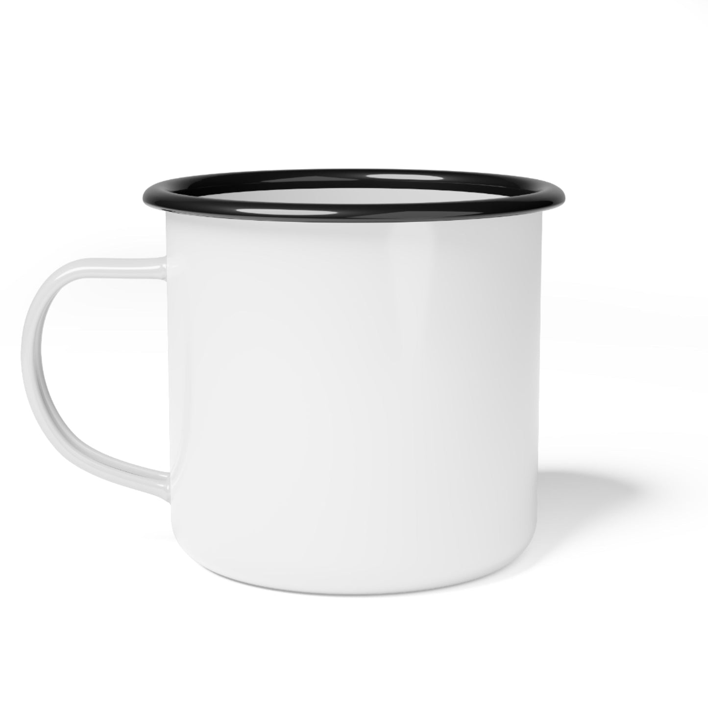Personalized Enamel Mug 12oz colorful cat logo protrait image personilized customize mug