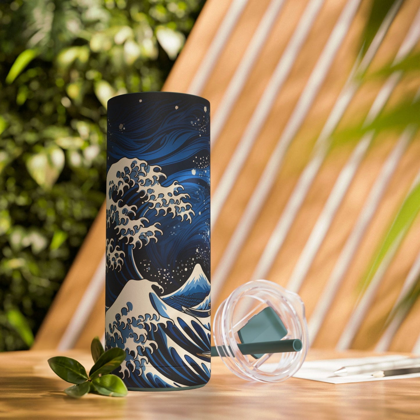 Great Wave of Kanagawa Tumbler | 20oz Stainless Steel Custom Gift