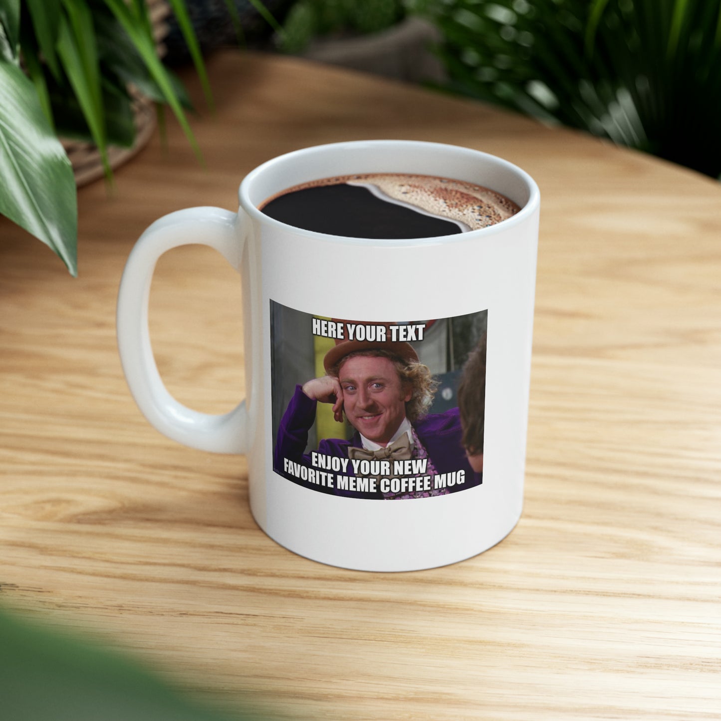 coffee lover mug meme design