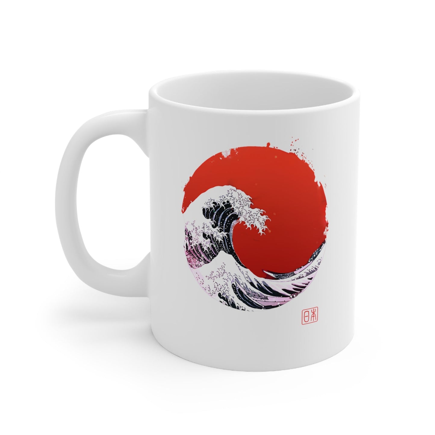 Japanese-Inspired Design Great Wave Off Kanagawa Coffee Mug
