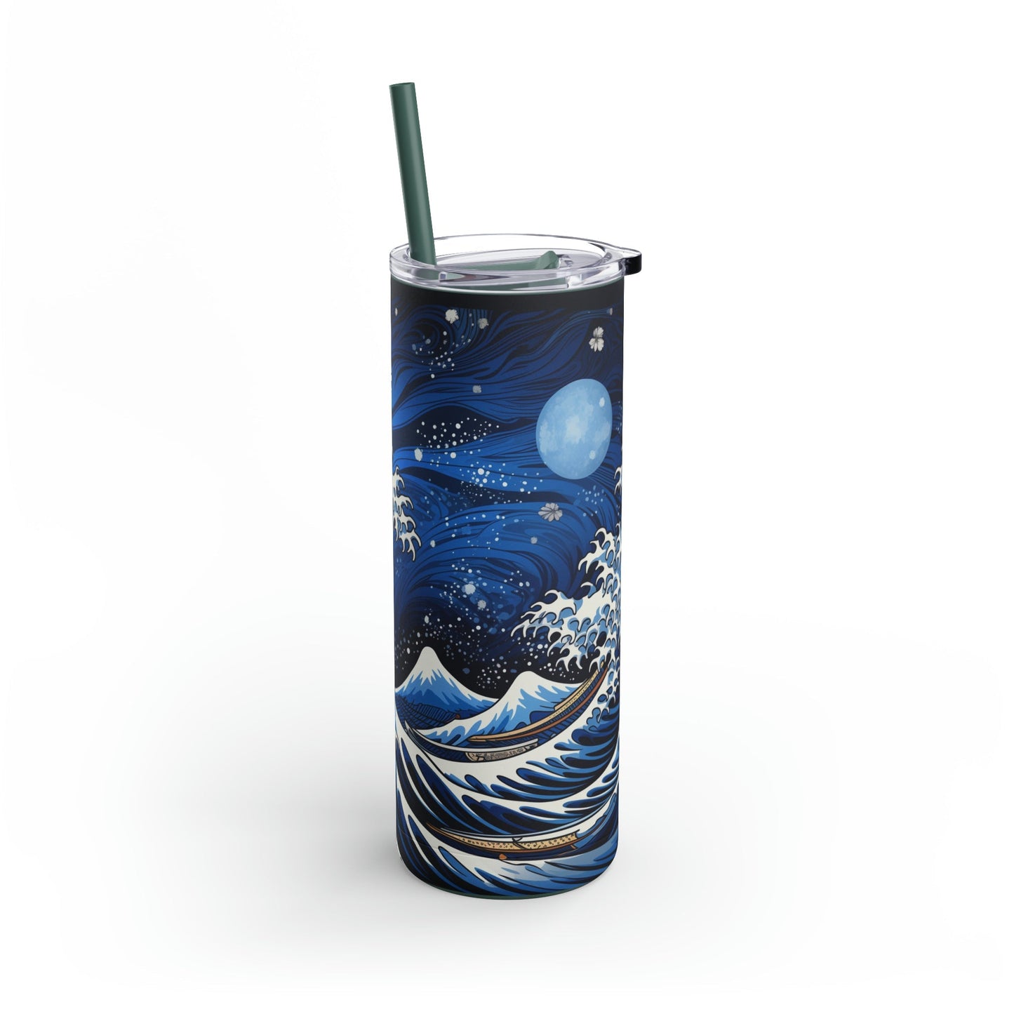 Great Wave of Kanagawa Tumbler | 20oz Stainless Steel Custom Gift