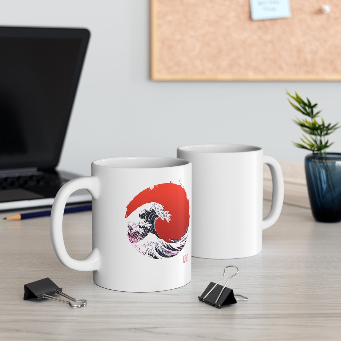 Japanese-Inspired Design Great Wave Off Kanagawa Coffee Mug