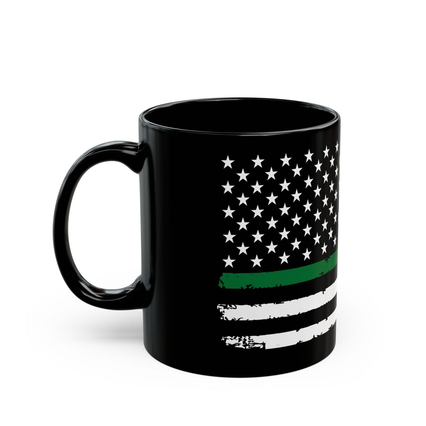 custom military thin green line usa flag coffee mug – perfect gift
