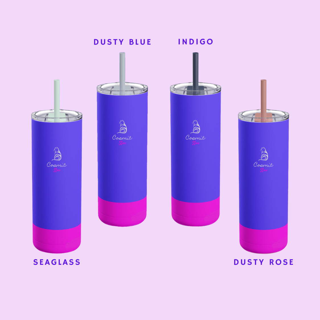 20oz Custom Design Cosmic Star Tumbler