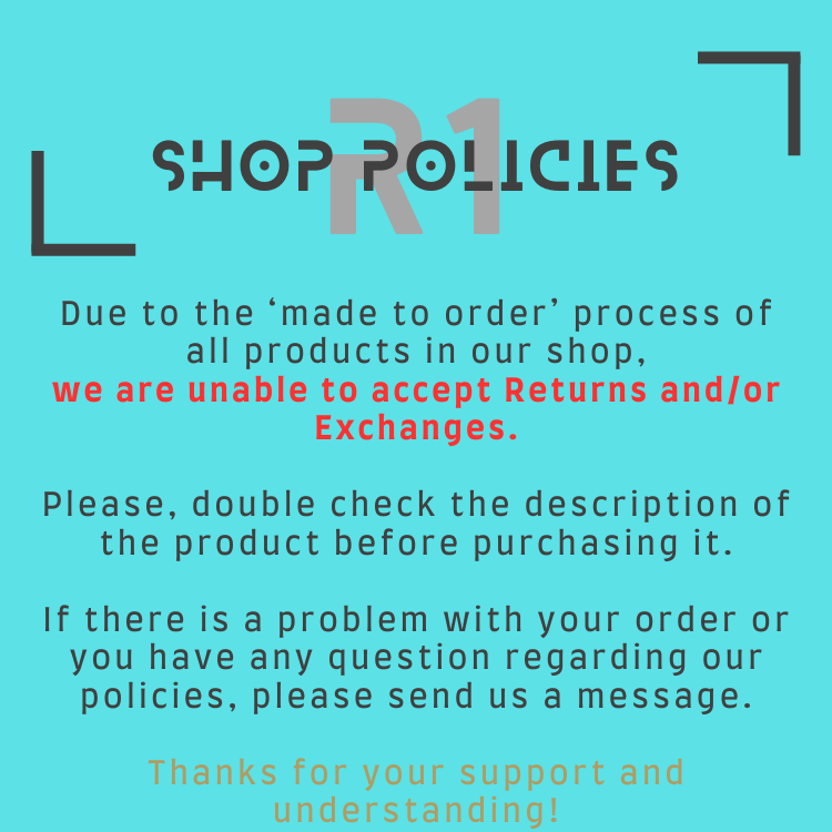 11oz Ceramic Coffee Mug - Shop Policy