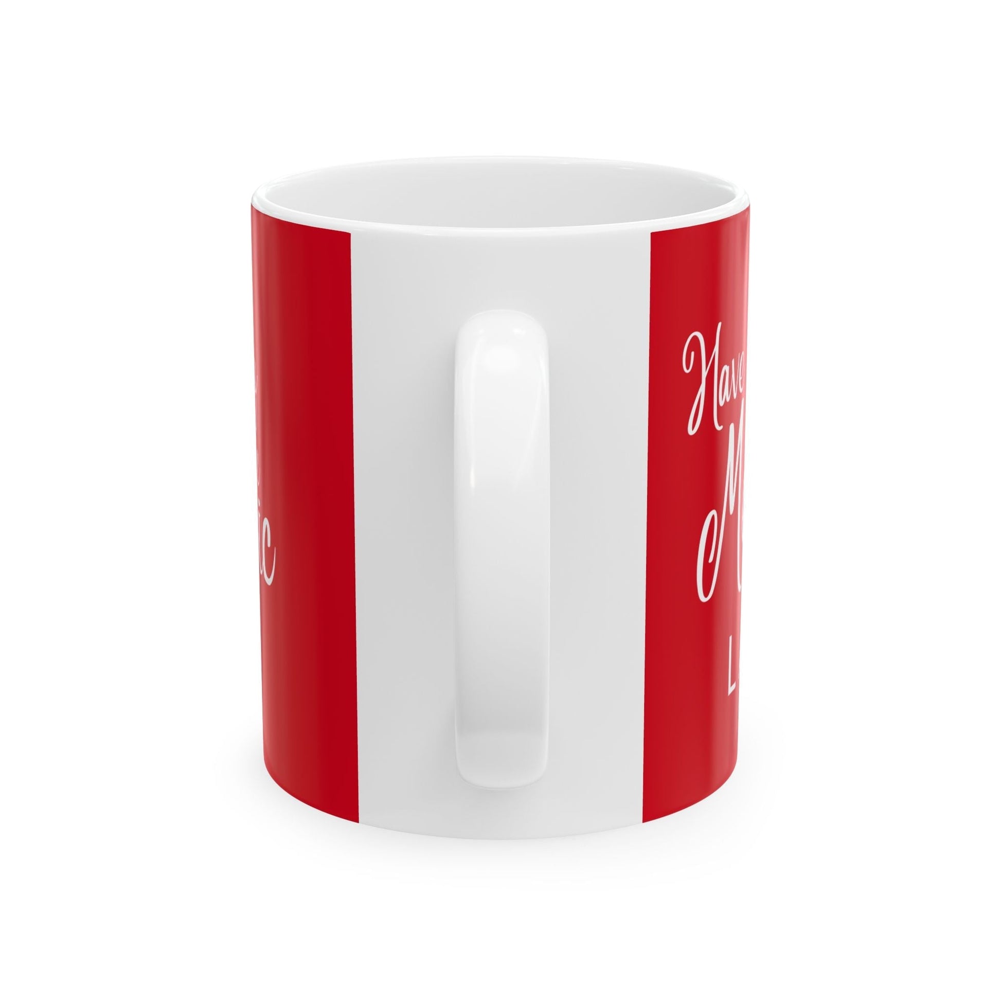 Festive Christmas Mug Red Color | Perfect Holiday Christmas Gift 11oz